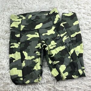 Lululemon Fast and Free Tight 25" *Non-Reflective Nulux Heritage 365 Camo Crispi